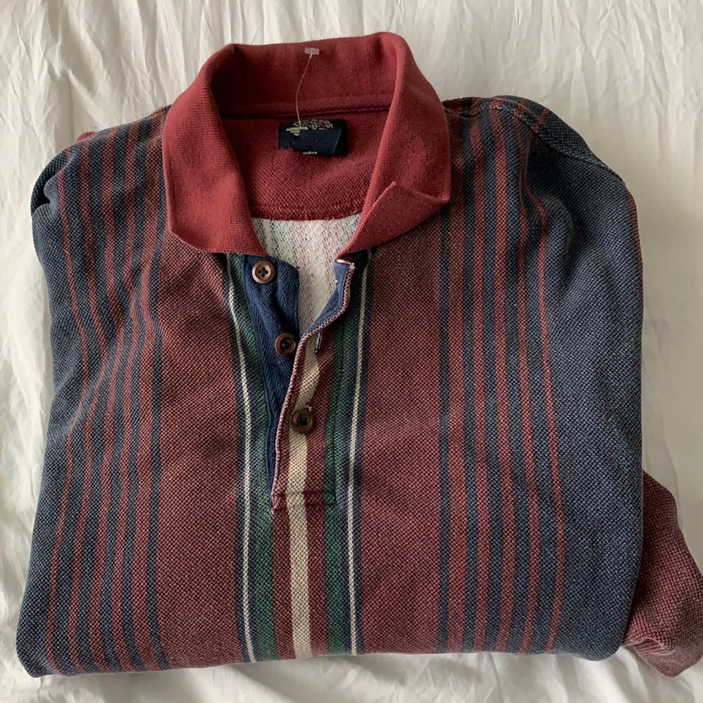 Vintage Striped Dad Sweater